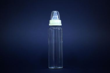 Botellas de alimentación recién nacidas de cristal higiénicas de los alimentos para niños del OEM BPA libres